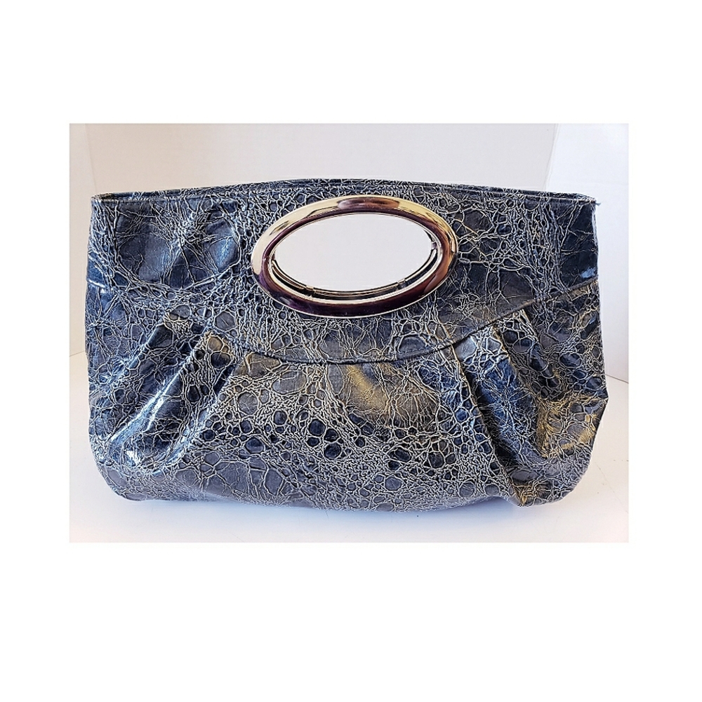 STONE STYLE HAND CLUTCH PURSE